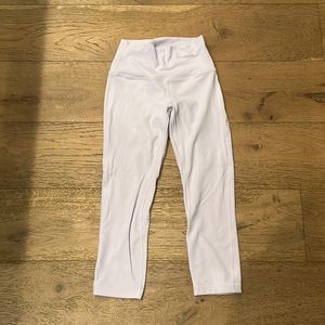Lululemon Womens Align High-Rise Crop 21” lavender size 4